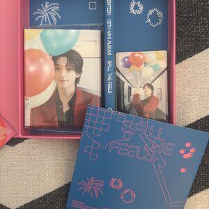 SEVENTEEN 12th Mini Album Spill the Feels – CARAT Ver. (Wonwoo Set)  K-Pop Album
